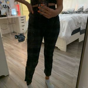 brandy melville plaid jane pants